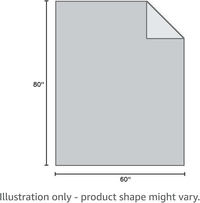 NEWCOSPLAY Fleece Ribbed Cozy Twin Blanket for Couch, Grey, 60"x80" | Premium Silky Flannel Blanket, Soft Lightweight Fluffy Throw Blanket for Bed Sofa Decor, Gift for All Season Use