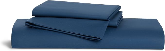 Brooklinen Luxe Sateen Sheet Set Hotel-Quality Luxury - Cal King, Abyss | Buttery-soft 100% long-staple cotton sateen, silky & hotel-quality; softest sheets; breathable & durable; cool & luxurious.