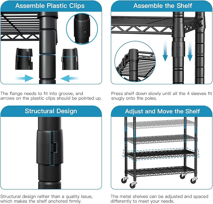 FUTASSI Rolling Clothes Rack, Clothing Racks for Hanging Clothes, Black | P3 Heavy Duty Garment Rack with Wheels, Freestanding Portable Closet Racks 39.4'' W x 14'' D x 78.5'' H, Max Load 470 LBS
