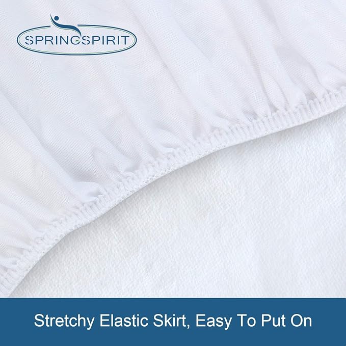 Full XL Size Mattress Protector Waterproof,Absorbent Fitted Sheet | up to 14" Deep Pocket,Mattress Cover Full Extra Long Size Bed Sheets,Terry Machine Wash Protection Mattress Protector