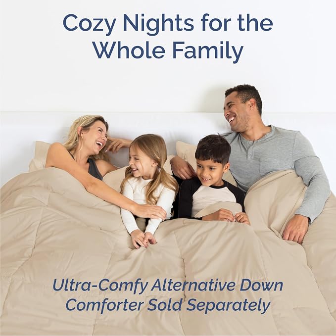 Queen 6 Piece Bed Sheet Set - Comfy, Breathable & Cooling Sheets - Cream | Ultra-Soft Hotel Luxury Bedding Set w/ 8-16 Inch Deep Pockets, 1 Flat & 1 Fitted Sheet & 4 Pillowcases, Wrinkle & Fade Free
