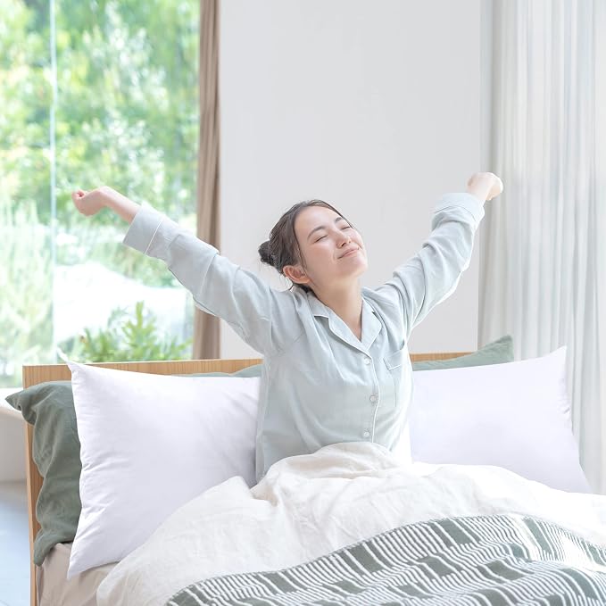 Utopia Bedding Full Body Pillow for Side Sleeper, White Long Pillow for Bed | Large Body pillows for Adults, Plush Support, Pregnancy Pillow Insert for sleeping, helps maintain body contour, 20x54 inches