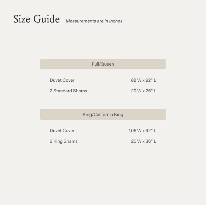 BOLL & BRANCH Signature Hemmed Duvet Set, King/Cal King, Shore | 1 Duvet Cover, 2 Shams - Luxury 100% Organic Cotton - Buttery Soft, Hidden Closures