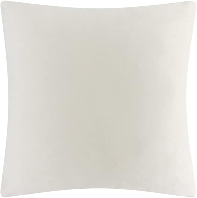 OiseauVoler Decorative 3D Flower Throw Pillow Covers Handmade Cushion Cover Cases for Couch Bed Living Room Farmhouse Home Decor 18 x 18 Inch Beige