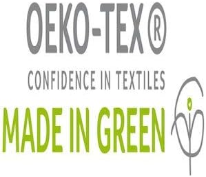 Linen Home 100% Cotton Percale Sheets King Size, Baby Blue, Deep Pocket, 4 Pieces Set - 1 Flat, 1 Deep Pocket Fitted Sheet and 2 Pillowcases, Crisp Cool and Strong Bed Linen