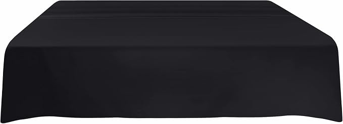 King Size Flat Sheet Only, Ultra Soft & Breathable Hotel Sheets, Black | Hotel Bedding, Cooling Comfort, Smooth Feel, Wrinkle & Fade Resistant, Easy Care, Long-Lasting, Machine Washable, OEKO-TEX