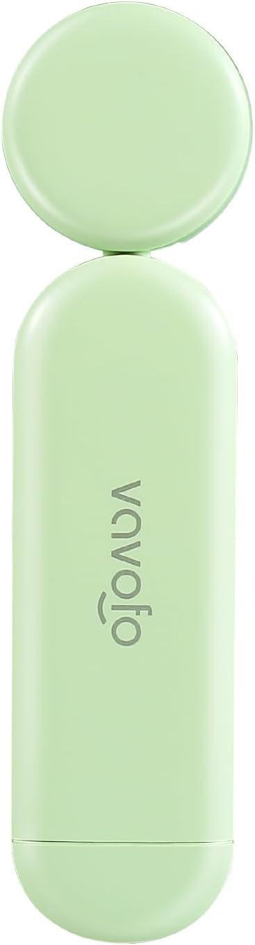 VAVOFO USB Rechargeable Book Light, Blue Light Blocking, Amber Light Clip On Bookmark Shaped Reading Light, Eye Care 6 LEDs Book Light for Bookworms Reading in Bed with 9 Lighting Modes (Green) | 3 Colors 9 Lighting modes clip on book light, Eye Care G...