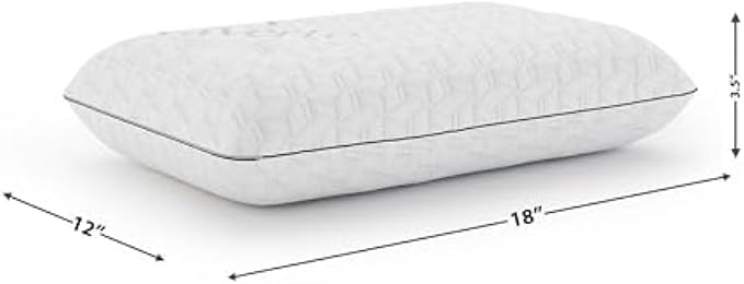 Camping Pillow - Backpacking Memory Foam Travel Pillow 1-Pack | Medium firm memory foam pillow - breathable, machine washable cover - Ideal lightweight small pillow - backpacking & outdoors