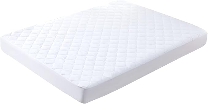 Kingnex Quilted Waterproof Sleeper Sofa Full Mattress Protector Pad 54x72 | Padded Fitted Cover for Pull Out Sofa Bed, Noiseless, Soft Brushed Microfiber Surface