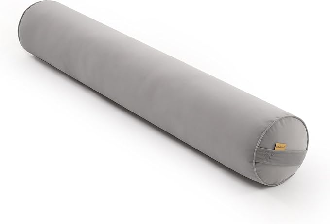 Body Pillow for Adults,Long Round Pillow,Big Cylindrical Pillow,Large Full Bolster Pillows for Side Sleepers (Zinc Gray, 47.24"*7.87")