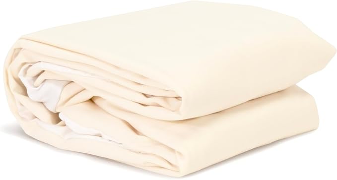 Naturepedic Organic Waterproof Mattress Protector Pad - Washable & Reusable Fitted Stretch Knit Mattress Cover - Highly Absorbent Bed Incontinence Pads - Breathable Cotton Protector for Full, 9"-16"