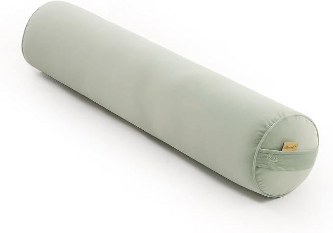 Body Pillow for Adults,Long Round Pillow,Big Cylindrical Pillow,Large Full Bolster Pillows for Side Sleepers (Celadon Green, 39.37"*7.87")