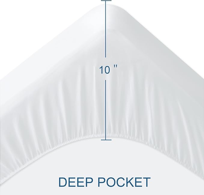 RV Bunk/Daybed/Cot Mattress Protector Cover for Narrow Twin Camper Bed | 75x33 inch, Waterproof & Absorbent Mattress Pad, Machine Washable