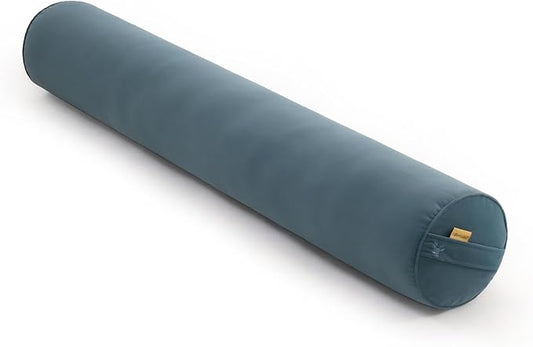 Body Pillow for Adults,Long Round Pillow,Big Cylindrical Pillow,Large Full Bolster Pillows for Side Sleepers (Slate Blue, 47.24"*7.87")