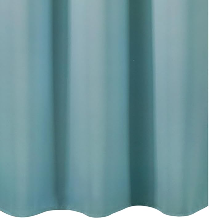 Stone Blue Blackout Curtains/38 x 54 Inch/Set of Two Panels Grommet Living Room Curtains