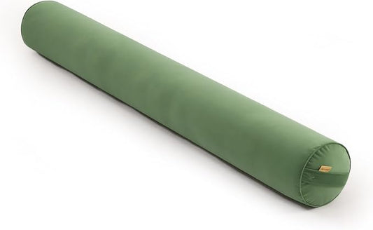 Body Pillow for Adults,Long Round Pillow,Big Cylindrical Pillow,Large Full Bolster Pillows for Side Sleepers (Olive Green, 59"*7.87")