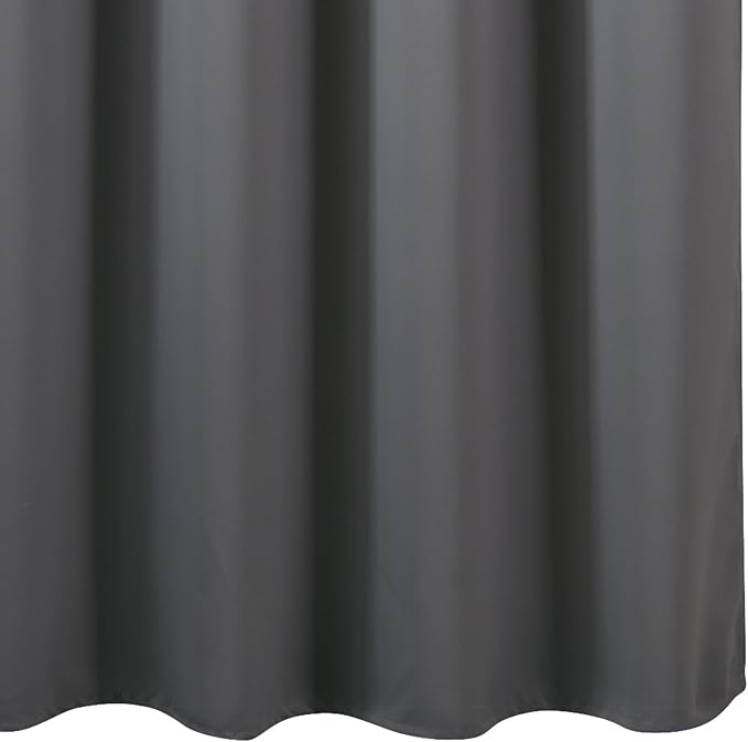 Blackout Curtains 52 x 120 Inch Long Frost Grey Curtains Set of 2 Panels Room Darkening Curtains for Bedroom and Living Room