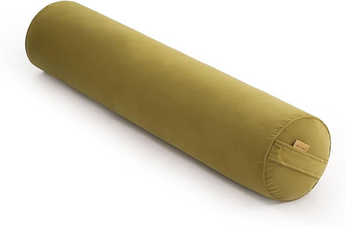 Body Pillow for Adults,Long Round Pillow,Big Cylindrical Pillow,Large Full Bolster Pillows for Side Sleepers (Golden Yellow, 39.37"*7.87")