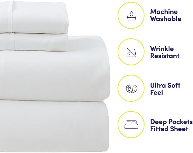 7 Piece Comforter Set Bag Solid Color All Season Soft Down Alternative Blanket & Luxurious Microfiber Bed Sheets, King, Gray Plaid