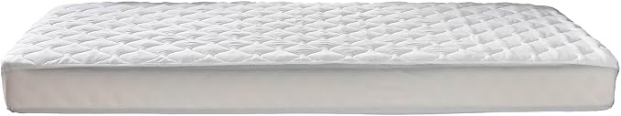 Kingnex Quilted Waterproof Twin XL Mattress Protector Pad for College Bed | 39x80 Padded Fitted Cover for Dorm Room Extra Long Twin or Adjustable Bed, Noiseless, Soft Brushed Microfiber Surface