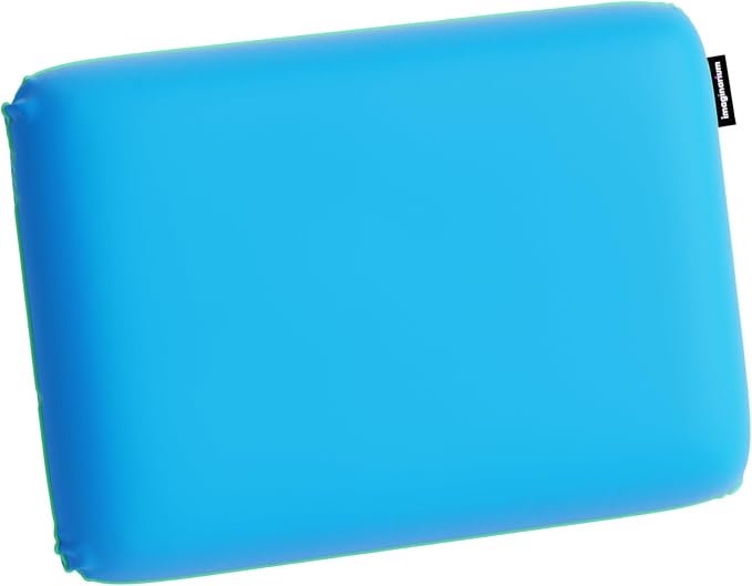 Imaginarium Memory Foam Pillow for Bed - 16" x 24" Standard – Fun Decorative Colorful Pillow for Sleeping - Back, Stomach & Side Sleepers – Includes Cooling Cover (Cosmic Blue)
