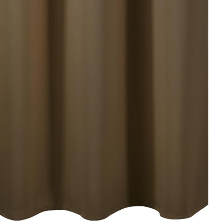 Brown Thermal Blackout Curtains/38 x 84 Inch/Set of 2 Panels Room Darkening Curtains for Bedroom