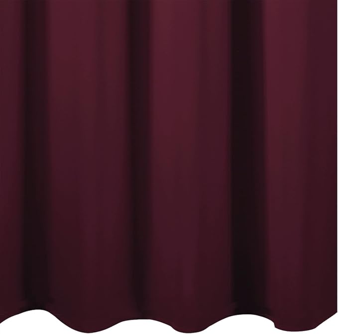 Blackout Curtains 52 x 120 Inch Long Burgundy Red Curtains Set of 2 Panels Room Darkening Curtains for Bedroom and Living Room