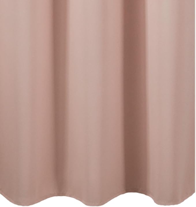 Blush Blackout Curtains 34 x 63 Inch Length/Set of 2 Curtain Panels/Thermal Insulated Room Darkening Blackout Curtains for Bedroom
