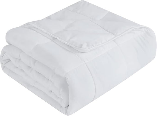 Weighted Blanket for Adults (20 lbs, 60" x 80") Queen Size Soft Cooling Heavy Blanket Sleeping, Apply to 190-210 lbs Body, Thick Breathable Blanket with Glass Bead, Easy Care