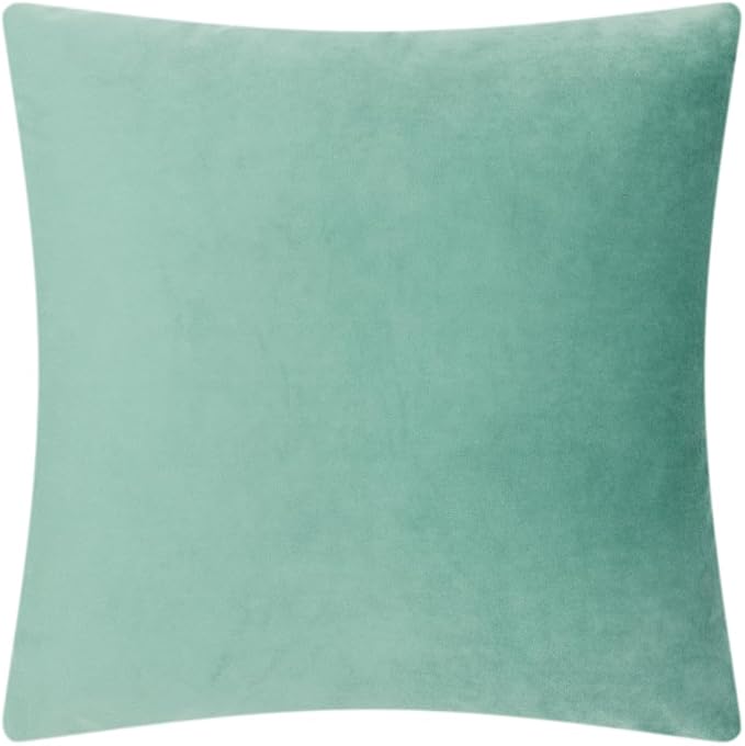 OiseauVoler Handmade 3D Sunflower Throw Pillow Covers 18x18 Inch Green | Decorative Pillowcases For Couch Farmhouse Living Room Decor High End Unique Easy Care Machine Washable Dog Hair Resistant
