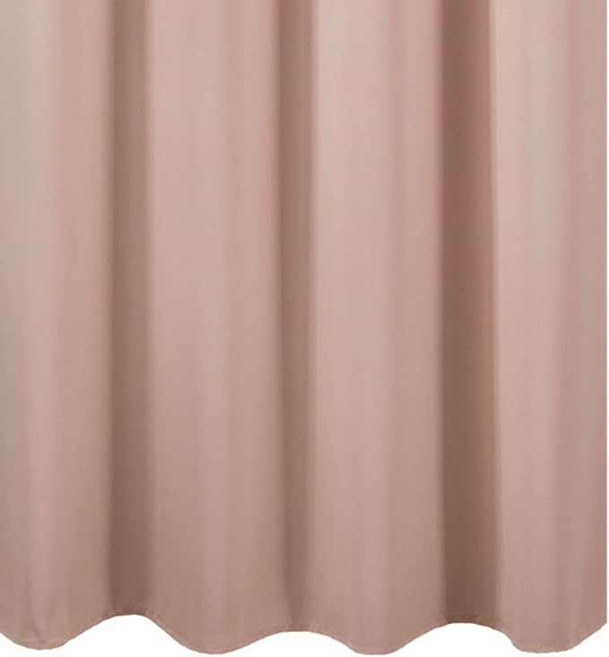 Blush Blackout Curtains 52 x 63 Inch Length/Set of 2 Curtain Panels/Thermal Insulated Room Darkening Curtains for Bedroom and Living Room