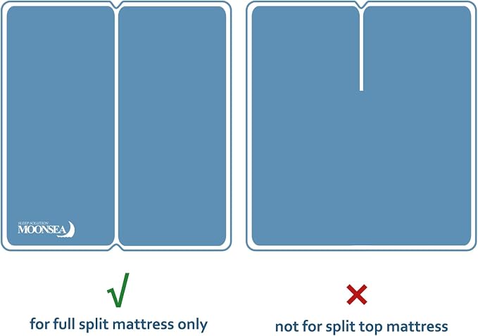 Split King Size Mattress Protector Waterproof,Mattress Cover for Kids | Smooth Top,Breathable Skin Friendly and Noiseless Fitted Sheet,Viscose Terry Mattress Protector