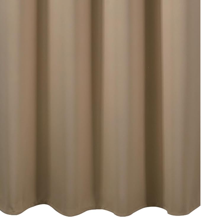 Natural Blackout Curtains 52 x 63 Inch Length/Set of 2 Curtain Panels/Thermal Insulated Room Darkening Curtains for Bedroom and Living Room
