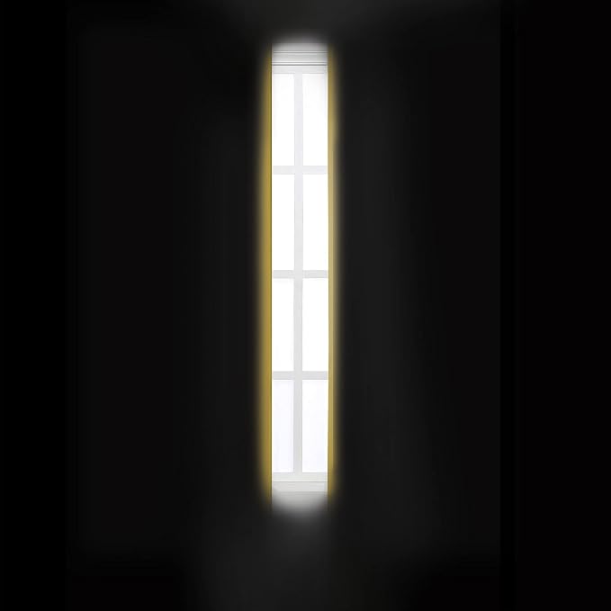 Yellow Thermal Blackout Curtains/38 x 84 Inch/Set of 2 Panels Room Darkening Curtains for Bedroom