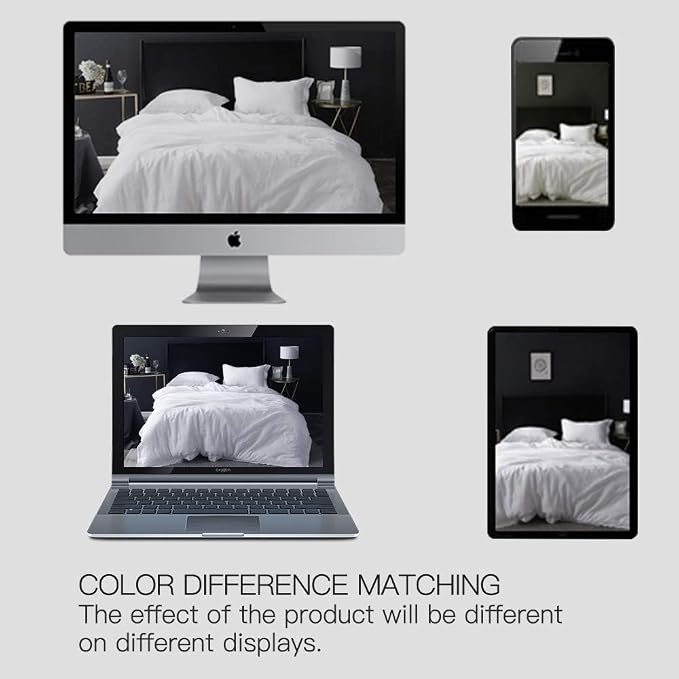 Simple&Opulence 100% French Linen Duvet Cover Set with Embroidered,3 Pcs Washed Soft Farmhouse Bedding Set with Button Closure,1 Comforter Cover and 2 Pillowshams(Queen,White)