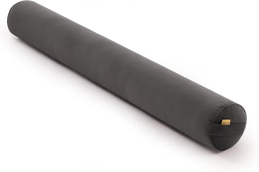 Body Pillow for Adults,Long Round Pillow,Big Cylindrical Pillow,Large Full Bolster Pillows for Side Sleepers (Steel Gray, 59"*7.87")