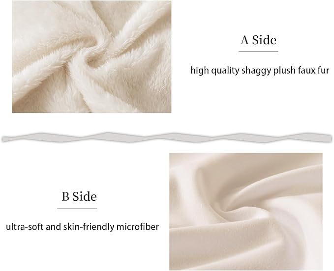 WhatsBedding Memory Foam Body Pillow with Cover, Long Bed Pillow for Adults | Removable Plush Fuzzy Envelope Closure, Firm Support for Side Sleepers, Reading & naps, Large Size Fits All, Relieves Pain