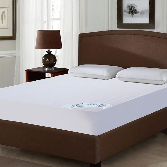 Full Extra Long (XL) Waterproof Mattress Protector Pad Cover | Bed Fitted Sheet, White, Deep Pocket up to 14’’, Breathable & Skin-friendly, Machine Washable