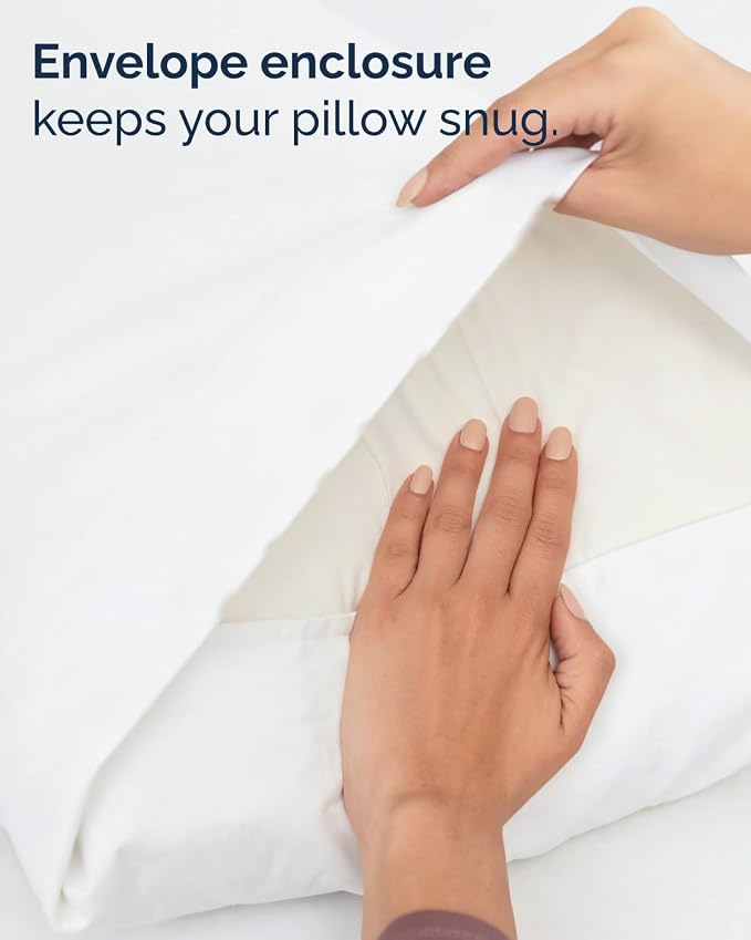 Twin XL 4 Piece Sheet Set - College Dorm Room Essentials - Antique White | Ultra Soft Dorm Bedding Set, 8" to 16" Inch Deep Pockets, 1 Flat & 1 Fitted Sheet & 2 Pillowcases, Wrinkle & Fade Free