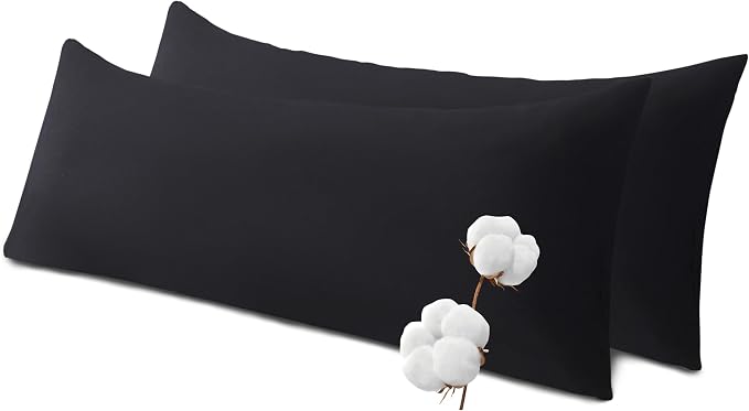 SHOUREN Large Body Pillow,Long Bed Pillow for Adults,20x54in | Breathable,sweat-absorbing,skin-friendly,medium firmness for side sleepers,multiple application