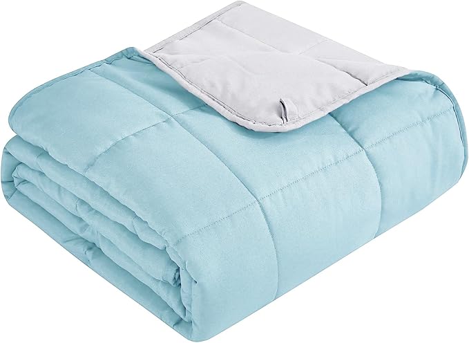 Weighted Blanket (20lbs 80"x87" King Size) Soft Cooling Heavy Blanket Sleeping, Apply to 190-210 lbs Body, Thick Breathable Blanket with Glass Bead, Easy Care