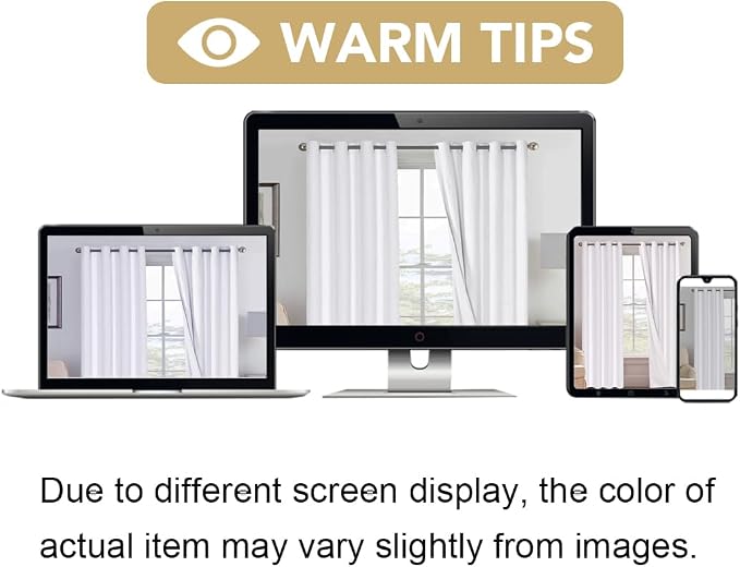 H.VERSAILTEX White Curtains 96 inches Long, 100% Blackout Curtains for Bedroom Thermal Insulated Linen Textured Curtains Living Room Grapes 2 Panel Sets, 52W x 96L - Inch