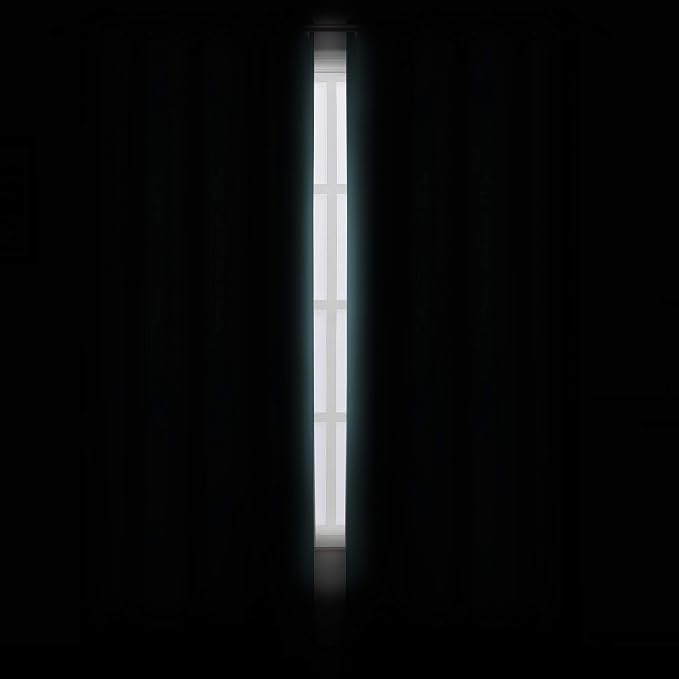 Blackout Curtains 66 x 84 inch/Sea Teal Curtains Set of 2 Panels/Thermal Insulated Room Darkening Bedroom Curtains