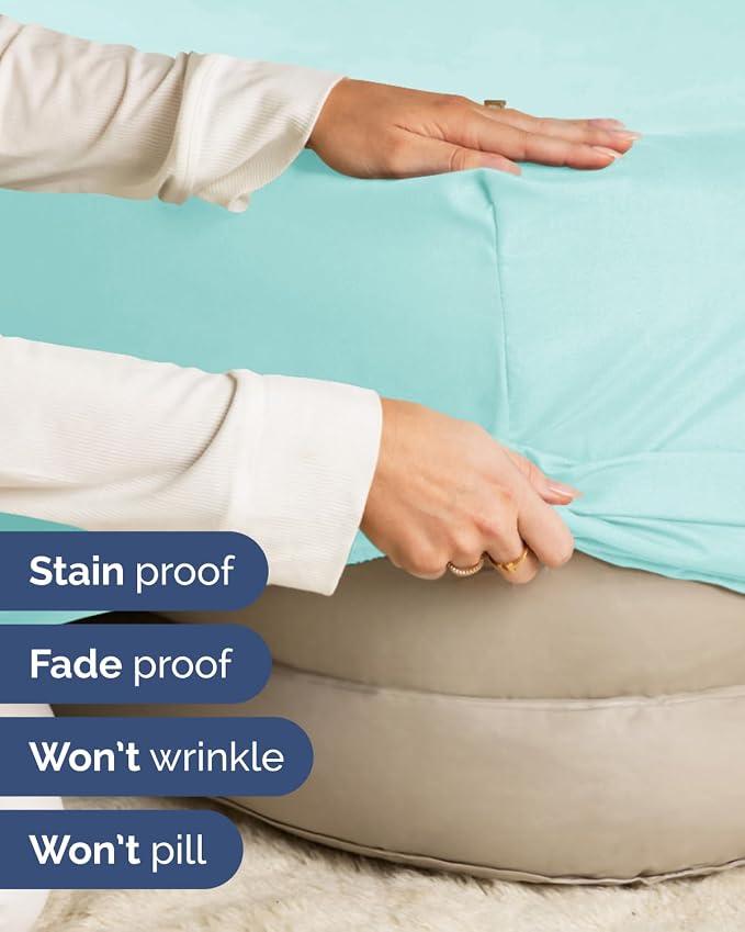 2 Pack Extra Deep Cal King Fitted Sheets with Extra Deep Pockets - Spa Blue | Hotel Luxury Bottom Fitted Sheets Only, Soft, Fade & Wrinkle Free, Breathable & Comfy, All Around Elastic Fitted Sheets