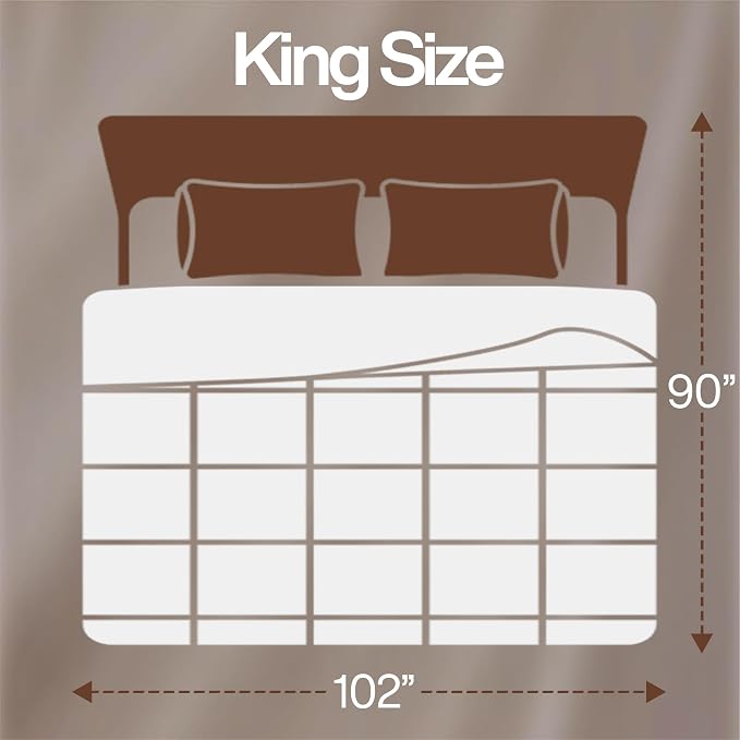 Utopia Bedding Comforter King Size, 2 Pack, Duvet Insert, White 90 x 102 in | Soft and Fluffy Down Alternative Bed Comforter, All Season, Breathable, Corner Tabs, Box Stitched, Durable, Machine Washable