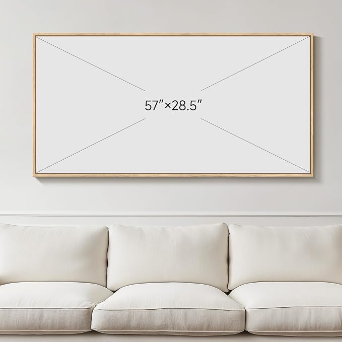 Large Framed Neutral Abstract Wall Art for Living Room, Horizontal 30x60 In | Wabi Sabi beige pictures, Canvas prints, Modern minimalist paintings, Artwork for walls, Wall decor for bedroom dining office
