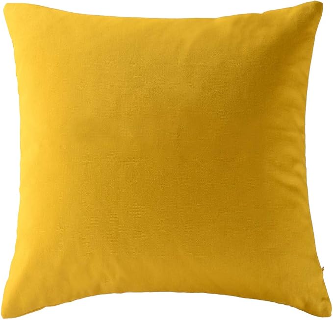 OiseauVoler 3D Sunflower Handmade Throw Pillow Covers Yellow 18x18 Inch | Decorative Pillowcases, For Home Couch Bed Living Room Decor