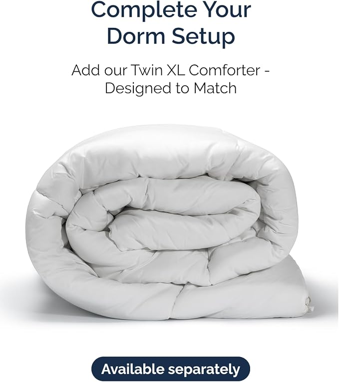 Twin XL 4 Piece Sheet Set - College Dorm Room Essentials - Black | Ultra Soft Dorm Bedding Set, 8" to 16" Inch Deep Pockets, 1 Flat & 1 Fitted Sheet & 2 Pillowcases, Wrinkle & Fade Free