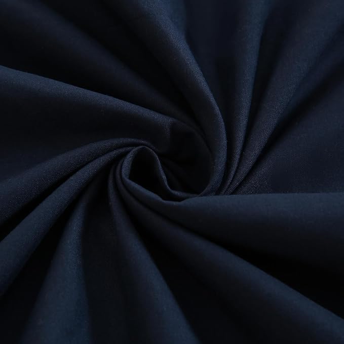 Merryword Navy Body Pillow Cover 20x54inches Long Pillowcase Ruffled Pillowcases Shabby Chic Ruffled Fringe Decor Body Ruffled Pillow Sham Cute Pillowcase