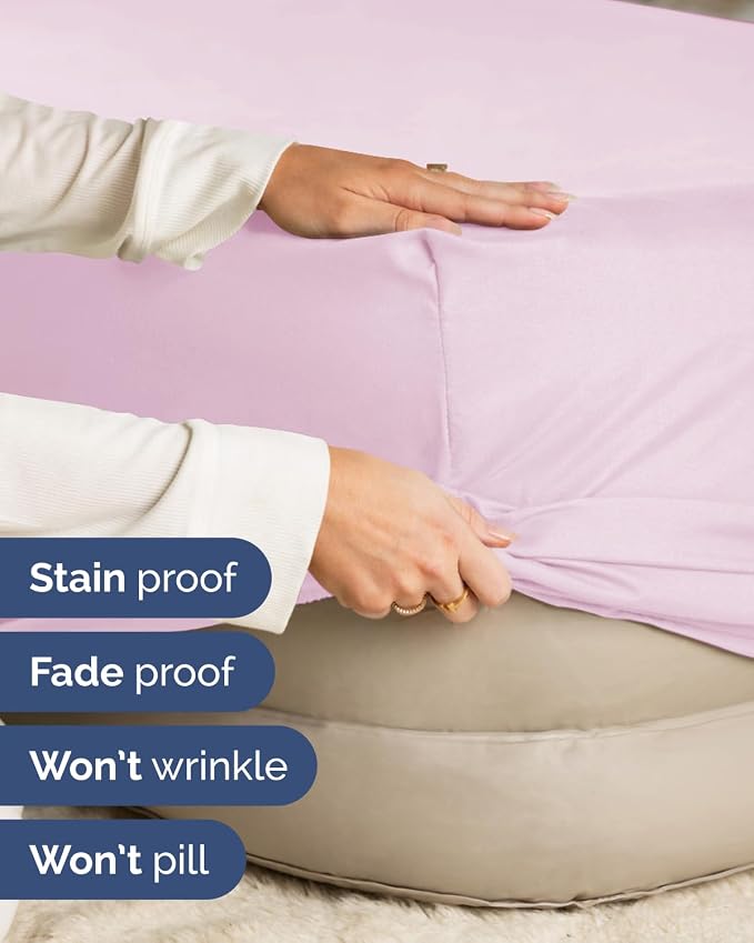 2 Pack Extra Deep Full Fitted Sheets with Extra Deep Pockets - Light Pink | Hotel Luxury Bottom Fitted Sheets Only, Soft, Fade & Wrinkle Free, Breathable & Comfy, All Around Elastic Fitted Sheets